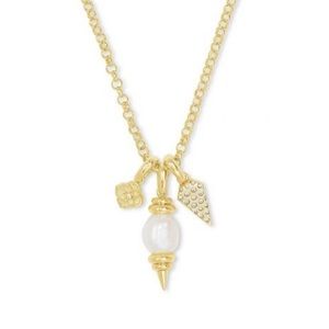 Kendra Scott Demi Charm Necklace - Mother of Pearl - BRAND NEW w/ Gift box